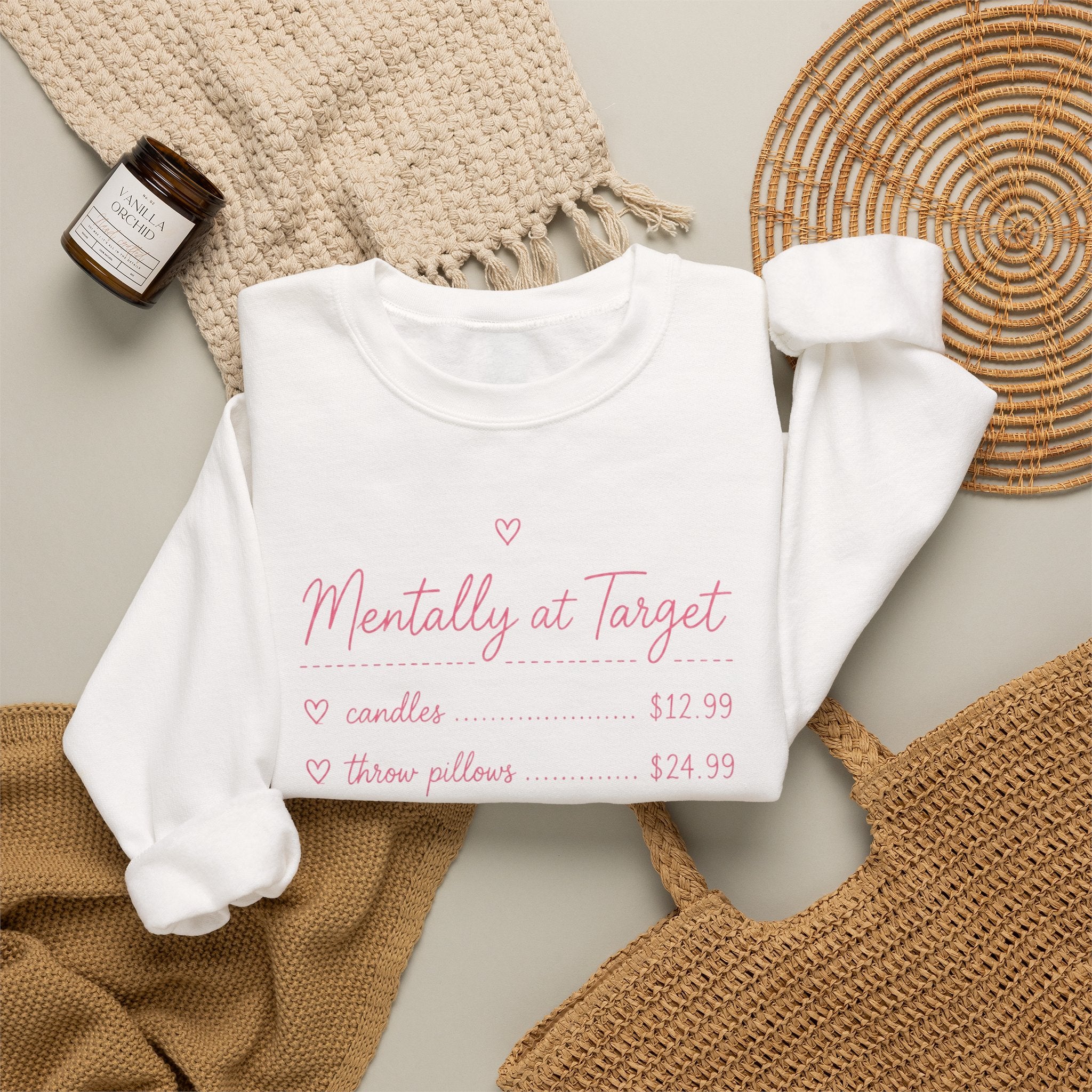 Mentally at Target Crewneck Sweatshirt