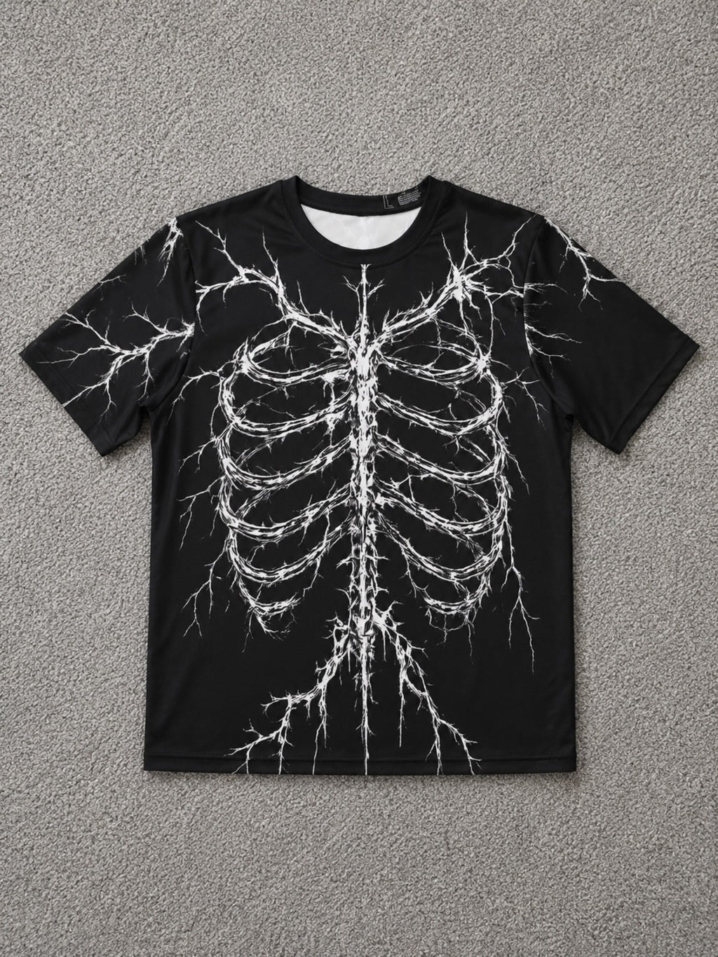 Sasuke Collection  – Lightning Ribcage Oversized Tee