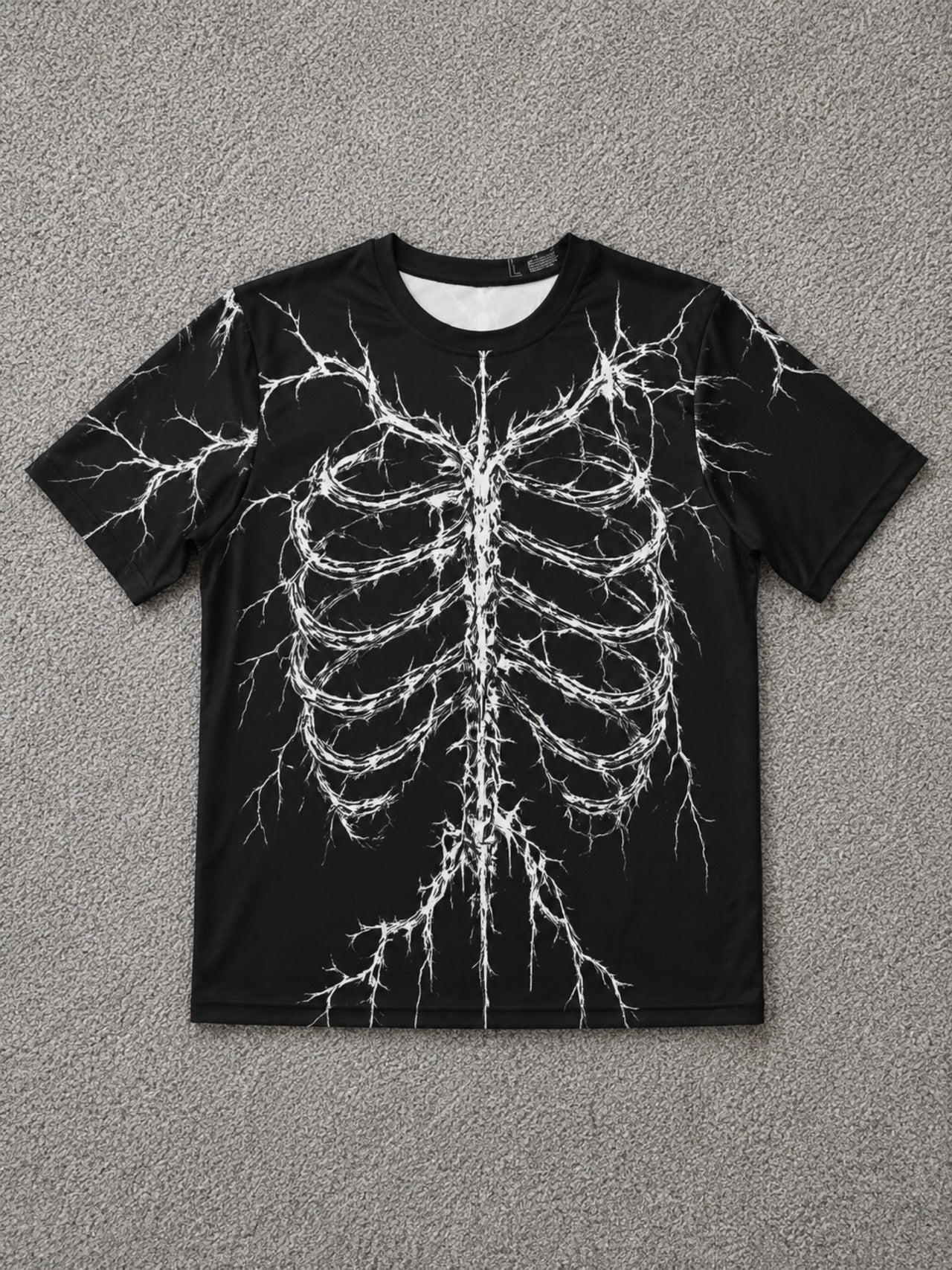 Sasuke Collection  – Lightning Ribcage Oversized Tee