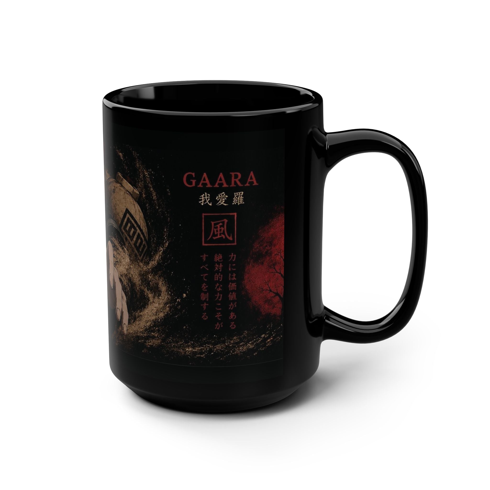 Gaara Anime Coffee Mug — 11/15oz Accent Mug