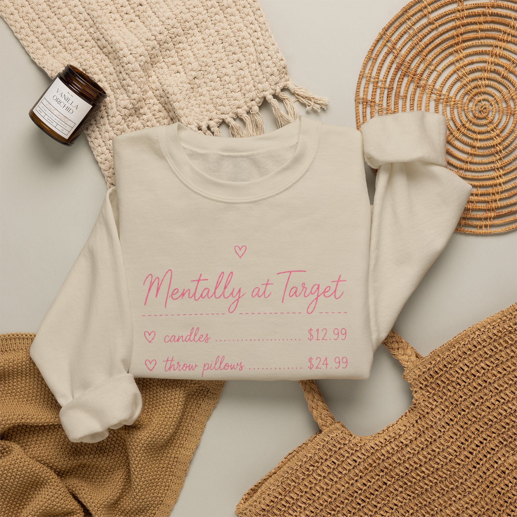 Mentally at Target Crewneck Sweatshirt